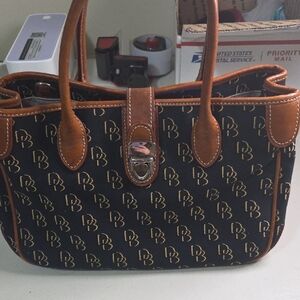 Dooney And Bourke Monogram Tote Bag